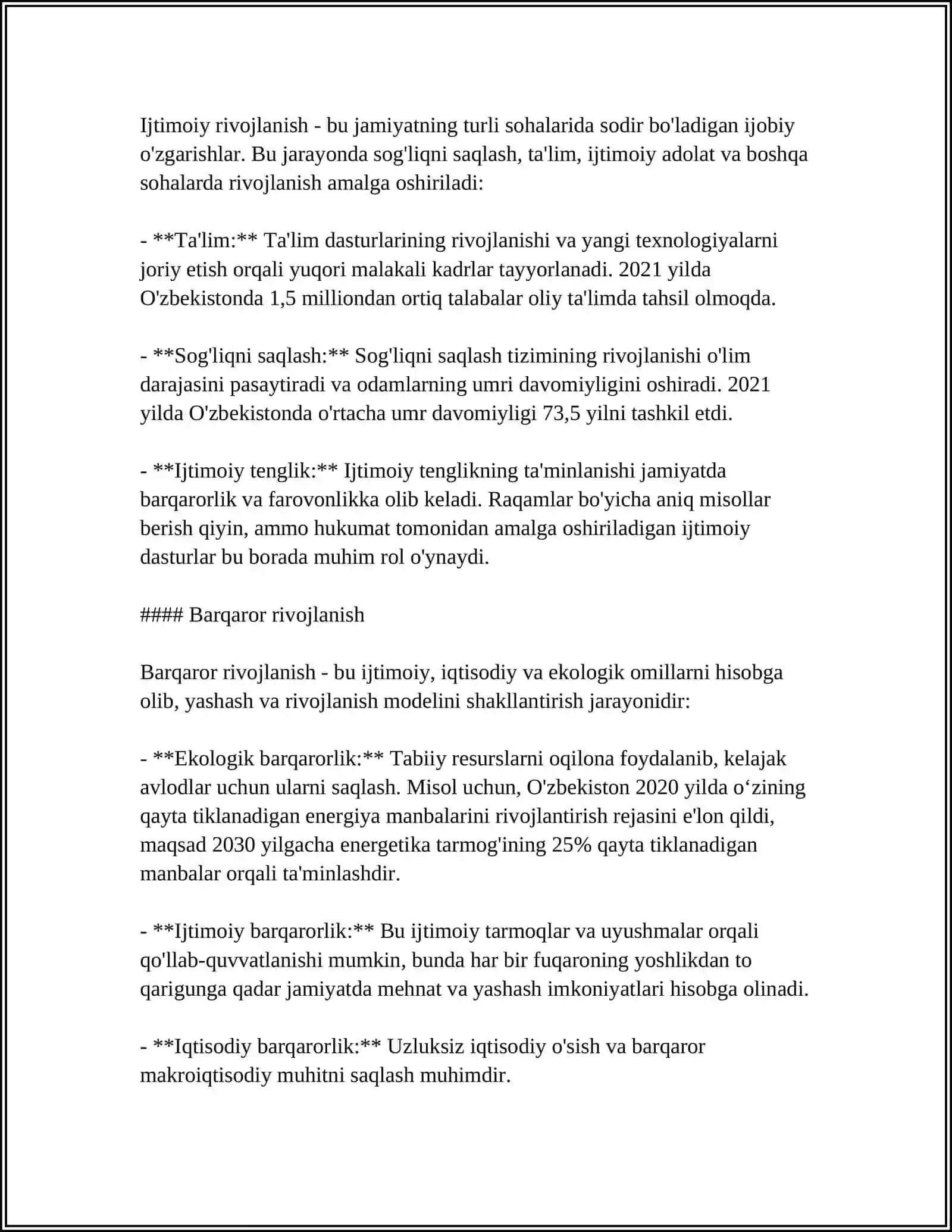 RIVOJLANISHNING UMUMIY QONUNLARI VA KATEGORYALARI 4