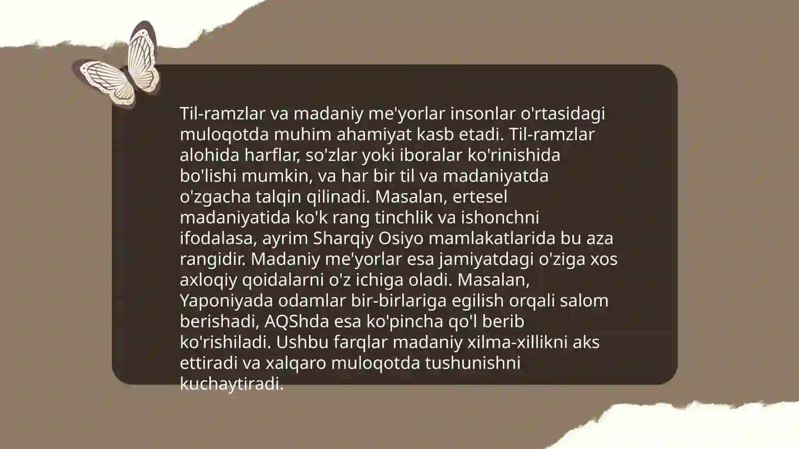 Til-ramzlar tizimi sifatida 4