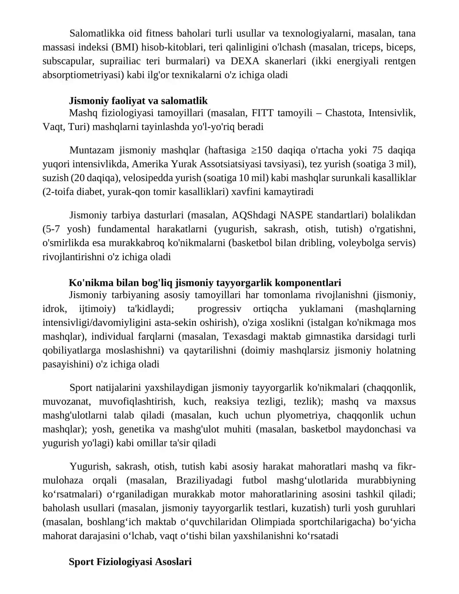 Jismoniy tarbiyaning asosiy tushunchalari va tamoyillari 4