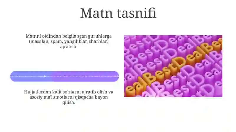 Matnli maʼlumotlarni qayta ishlash dasturlarining imkoniyatlari 4