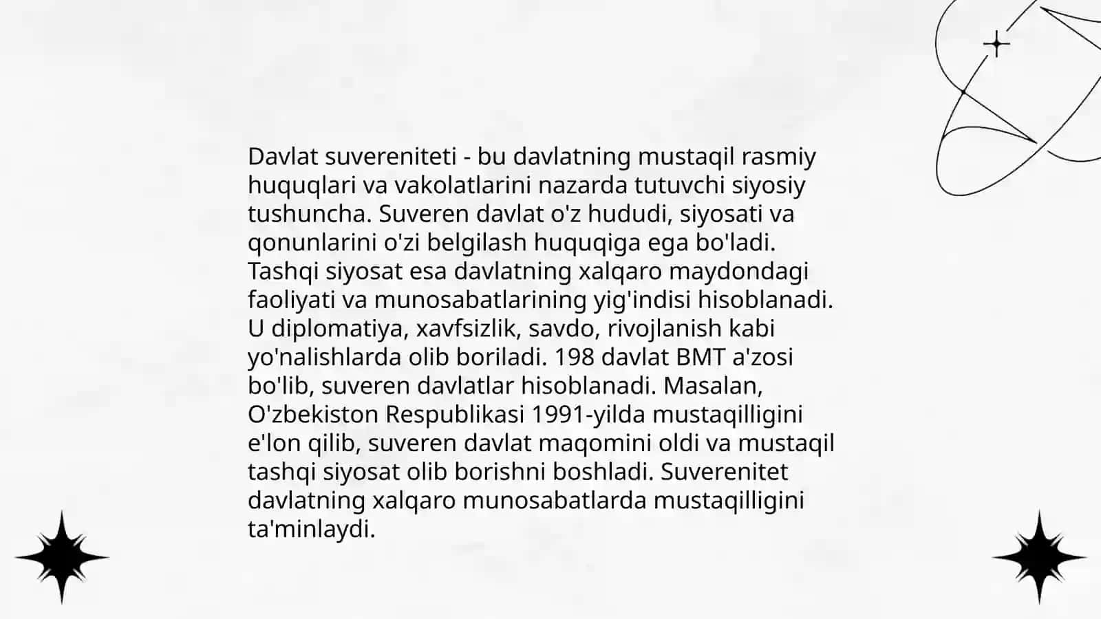 O'zbekiston Respublikasi tashqi siyosatining konstitutsiyaviy asoslari 4