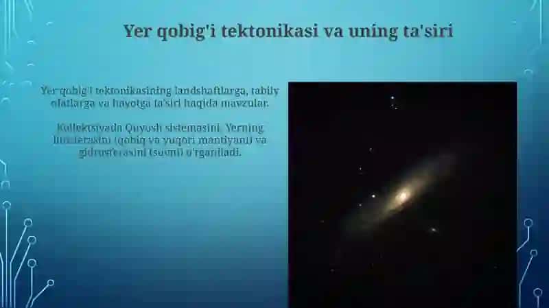 Quyosh sistemasi, litosfera gidrosfera mavzulari yuzasidan kollokvium 4