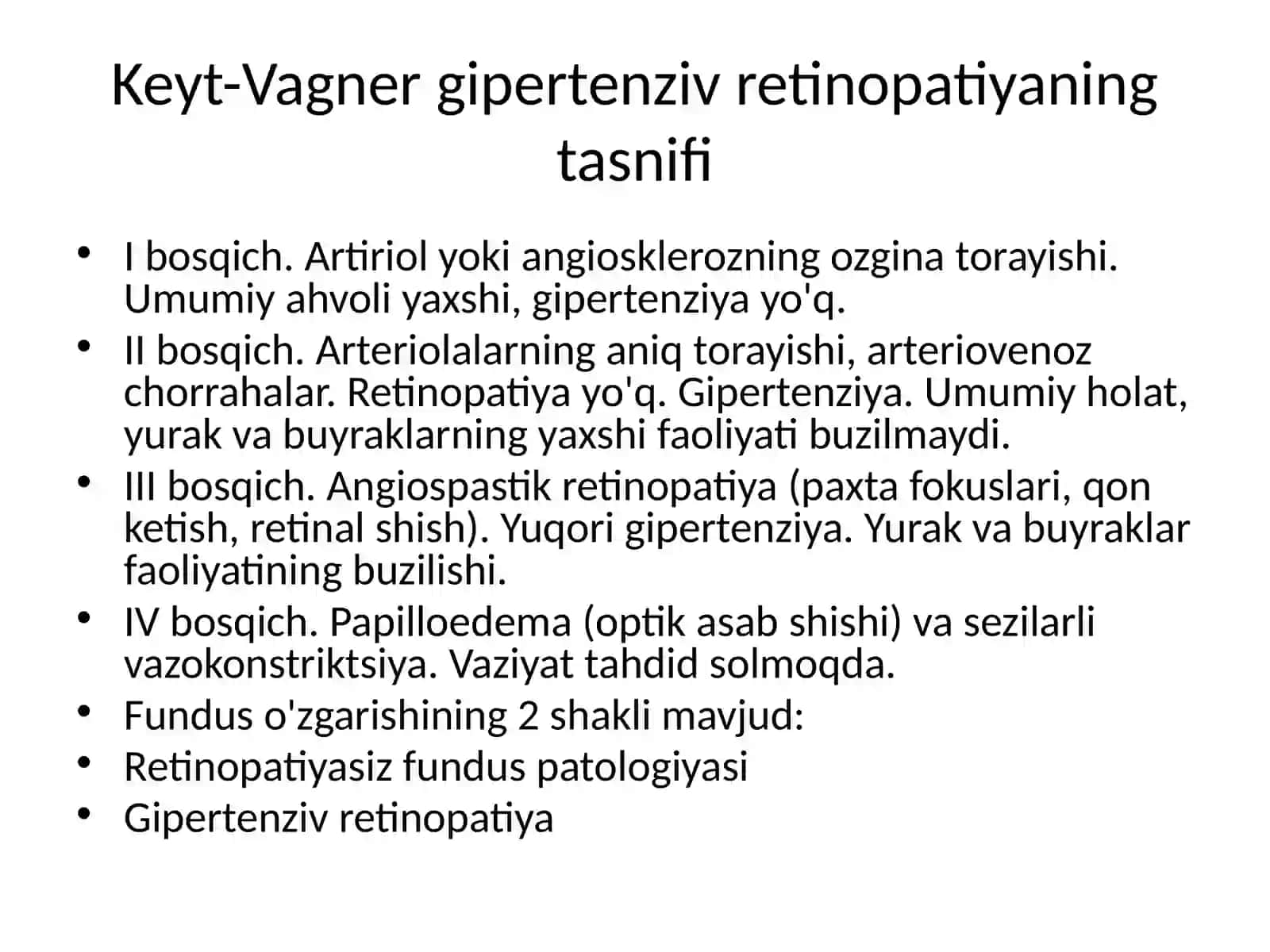 Umumsomatik patologiyalarda ko'z tubidagi o'zgarishlar 4