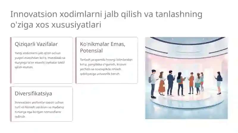 Innovatsion sohada kadrlarni boshqarish mexanizmi: Strategiyalar va amaliyotlar 4