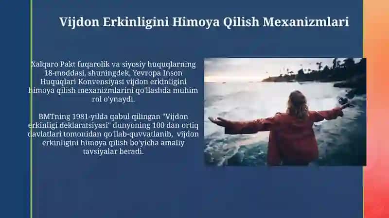 Vijdon Erkinligi Tushunchasi 4