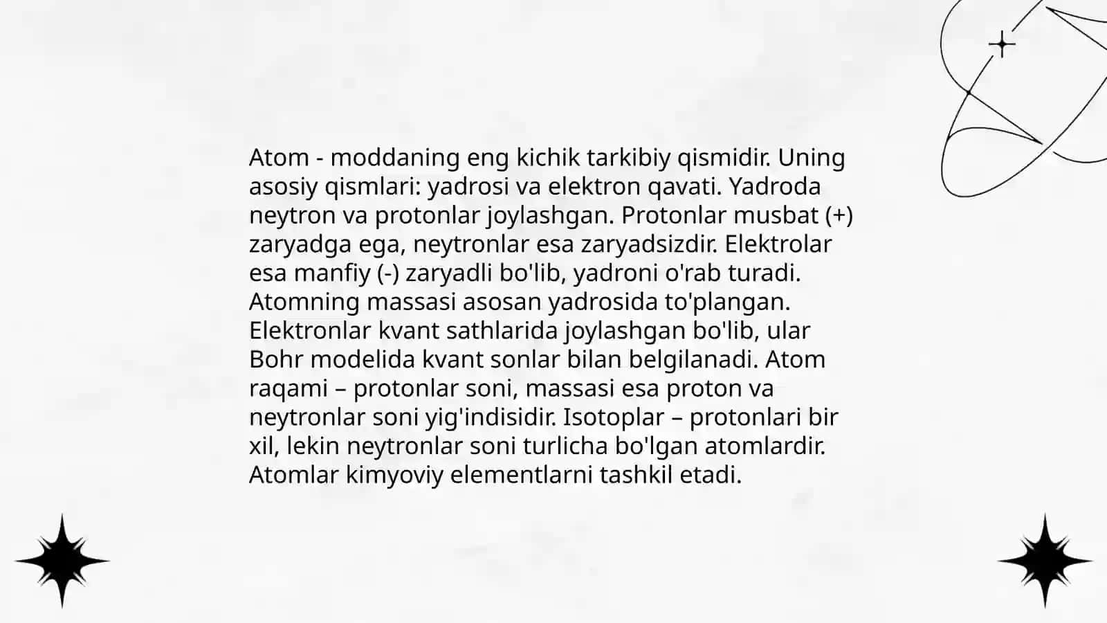 Atom energetik sathlari nozik strukturasi 4