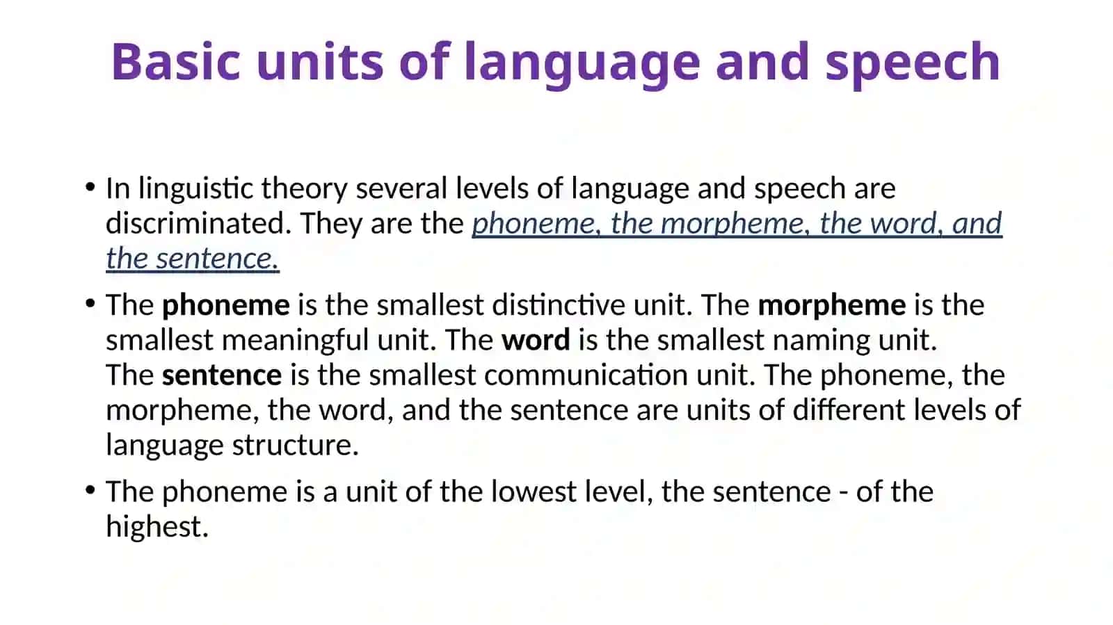 The theoretical Phonetics! Lecture№1 4