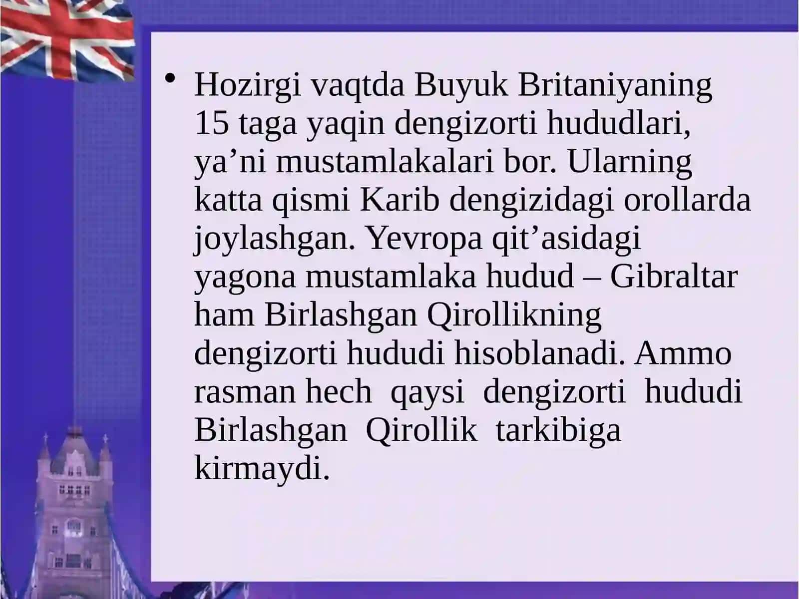 Buyuk Britaniya va Shimoliy Irlandiya Birlashgan Qirolligi 4