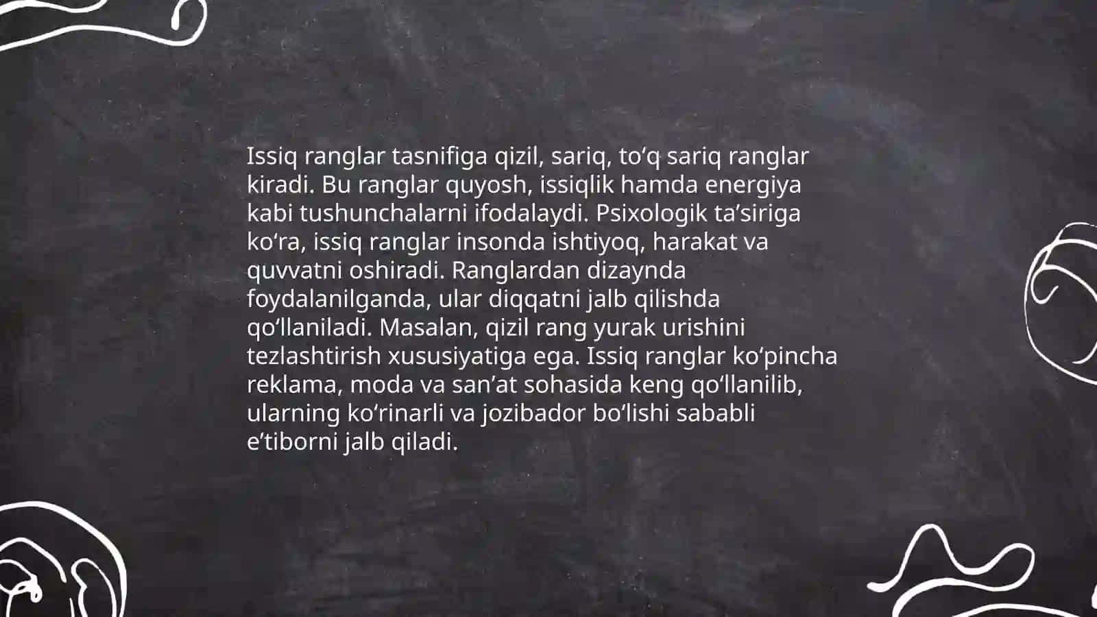 Issiq va sovuq ranglar 4