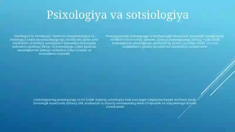 Psixologiyaning Boshqa Fanlar Bilan Aloqasi 4