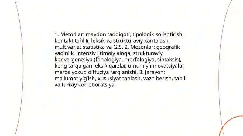 Tillarni tasniflash 4