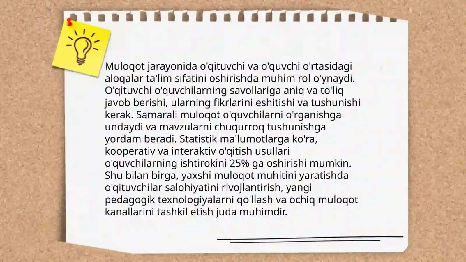 Pedagogik faoliyatda muloqot 4