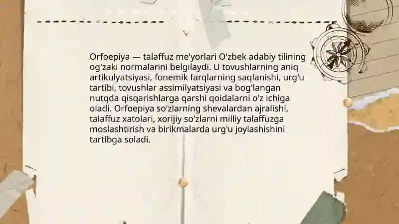 O'zbek adabiy til me'yorlari 4