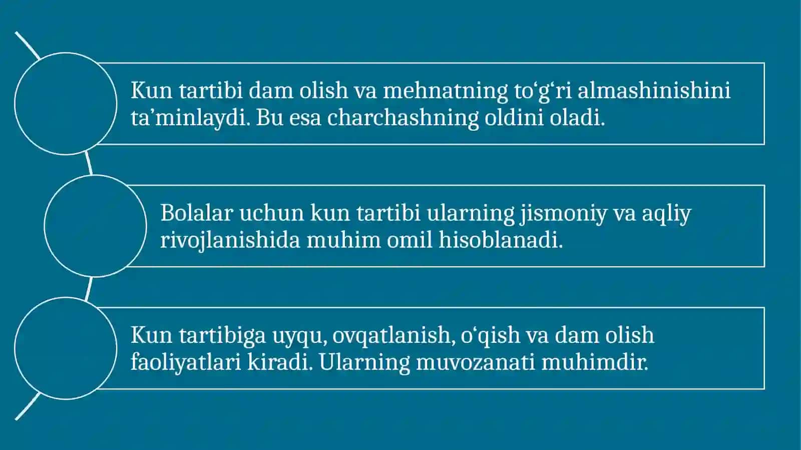 Kun tartibi va uning ahamiyati 4