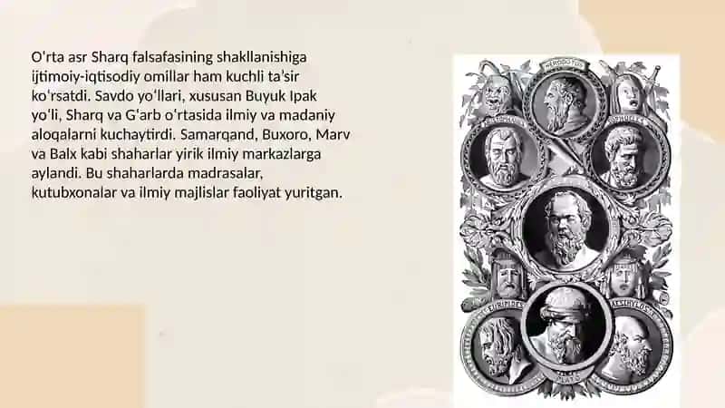 O'rta asr Sharq falsafasi va uyg'onish davri 4