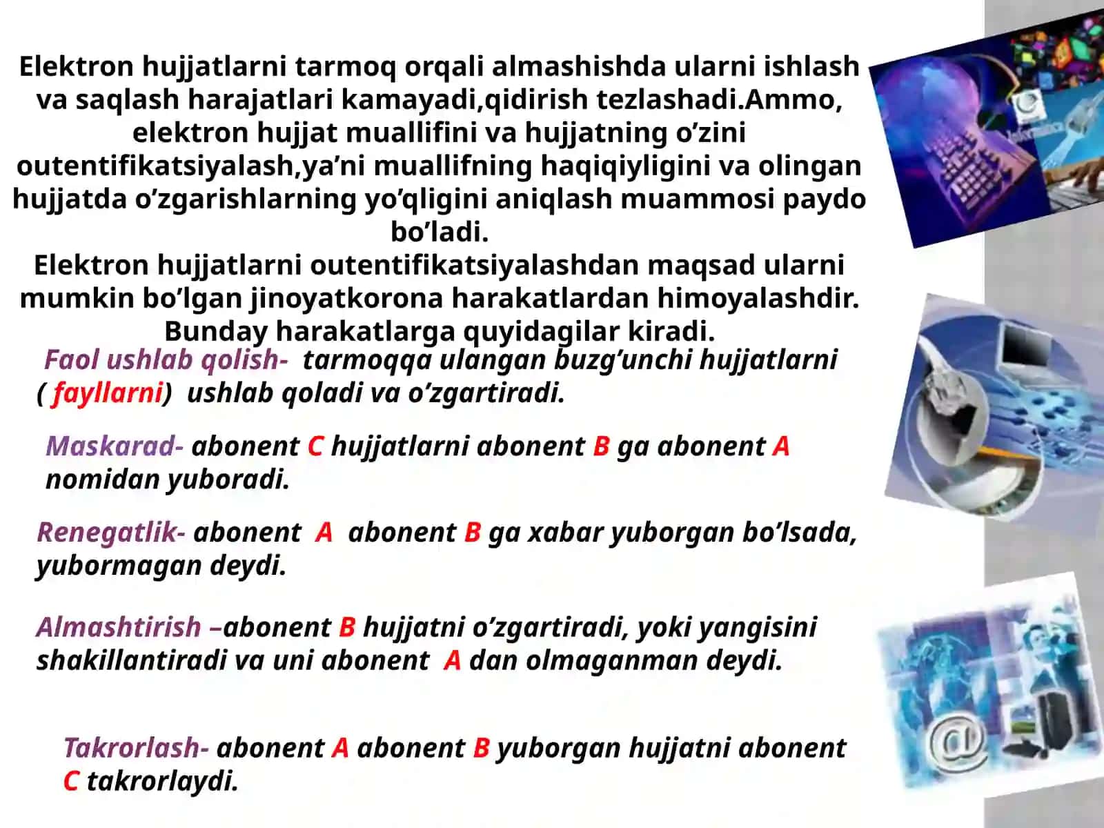 Raqamli xavfsizlik masalalari va uni taminlash yo'llari 4