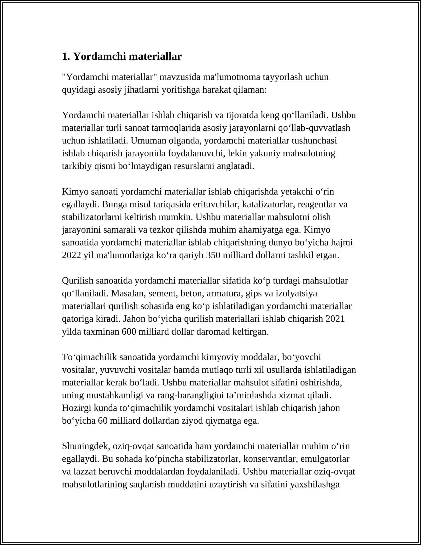 ELEKTR TEXNOLOGIYADA ISHLATILADIGAN MATERIALLAR 4
