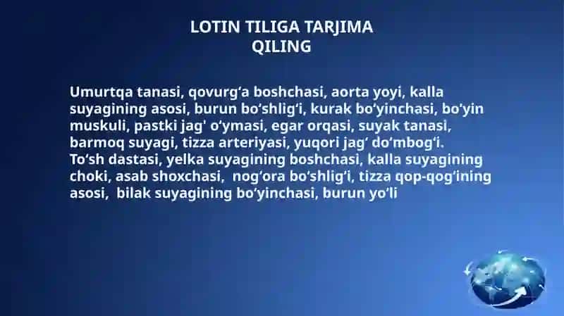 Moslashmagan Aniqlovchi 4