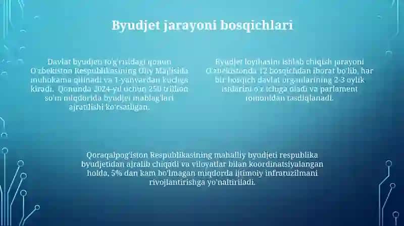Xorijiy mamlakatlar byudjet tizimi va byudjet jarayoni 4