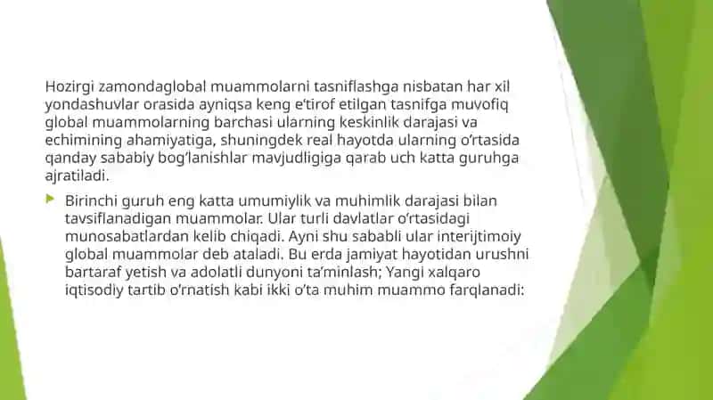 Globallashuv sharoitida antropologik inqirozning oldini olish 4