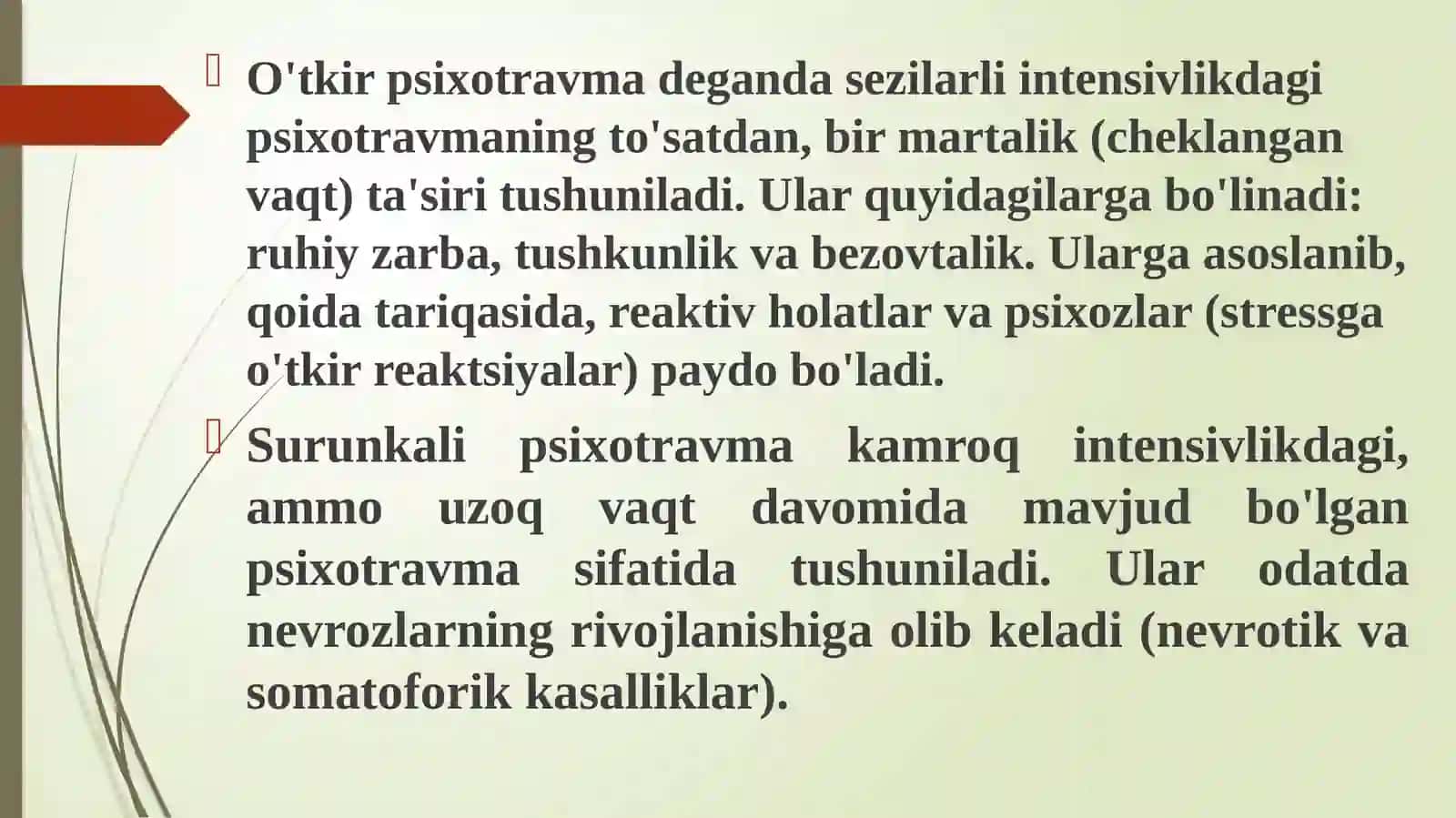 Ekstremal vaziyatlar psixogeniya 4
