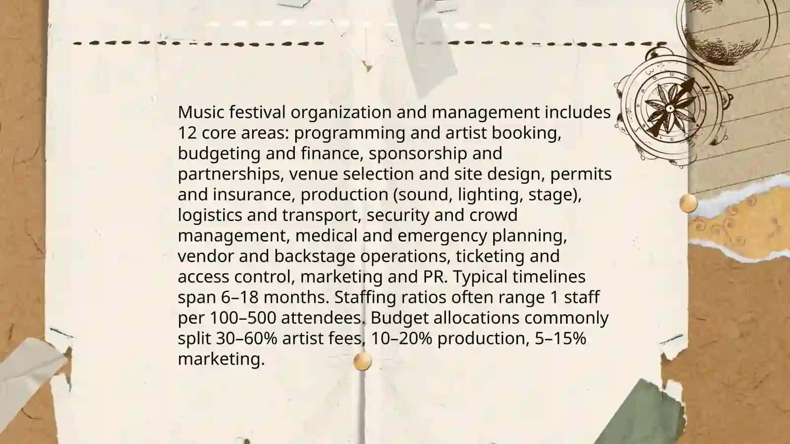 Live Concert Production and Staging 4