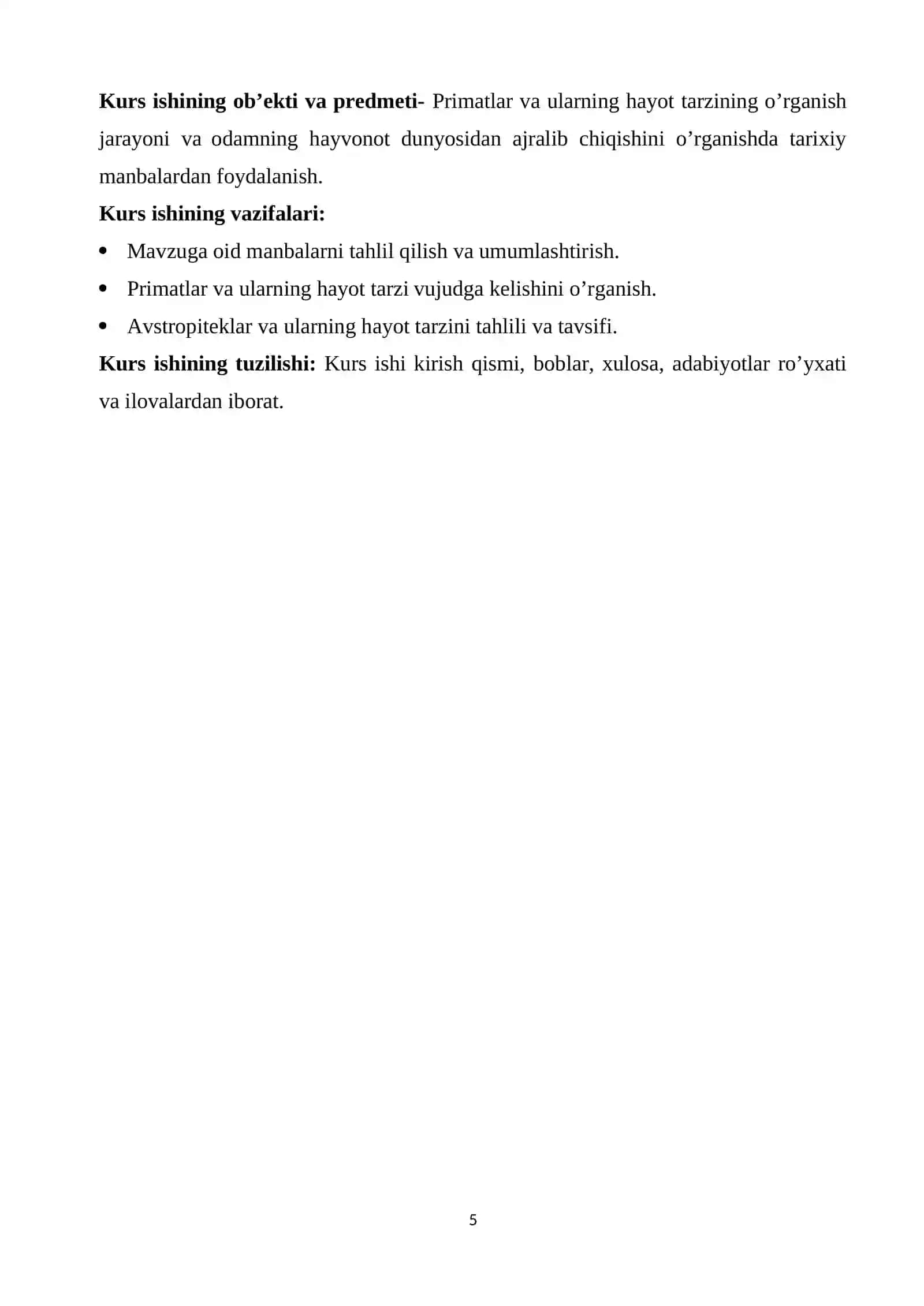 Primatlarning asosiy evolutsion bosqichlari 4