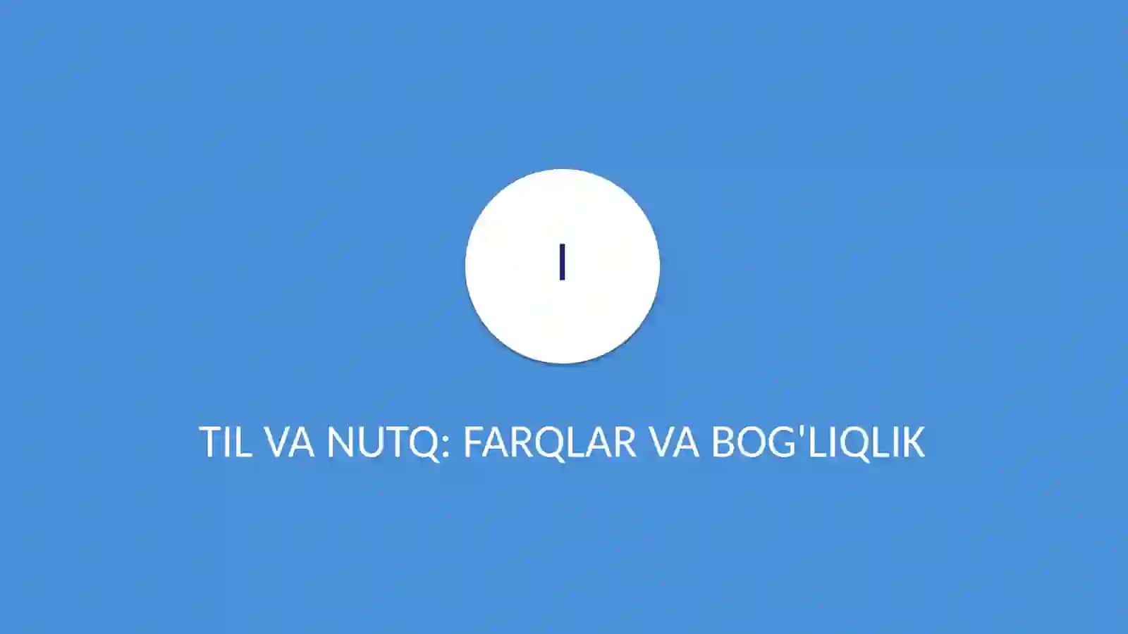 Nutq toʻgʻrisida tushuncha. Nutq turlari va uning vazifalari 4