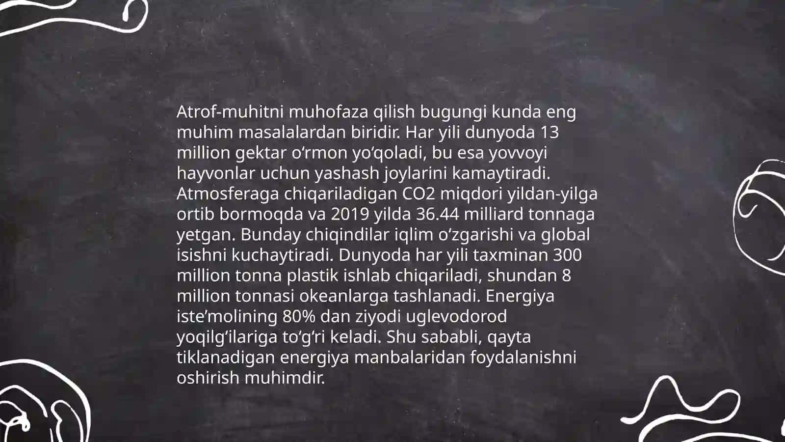 Tabiatni asrash 4