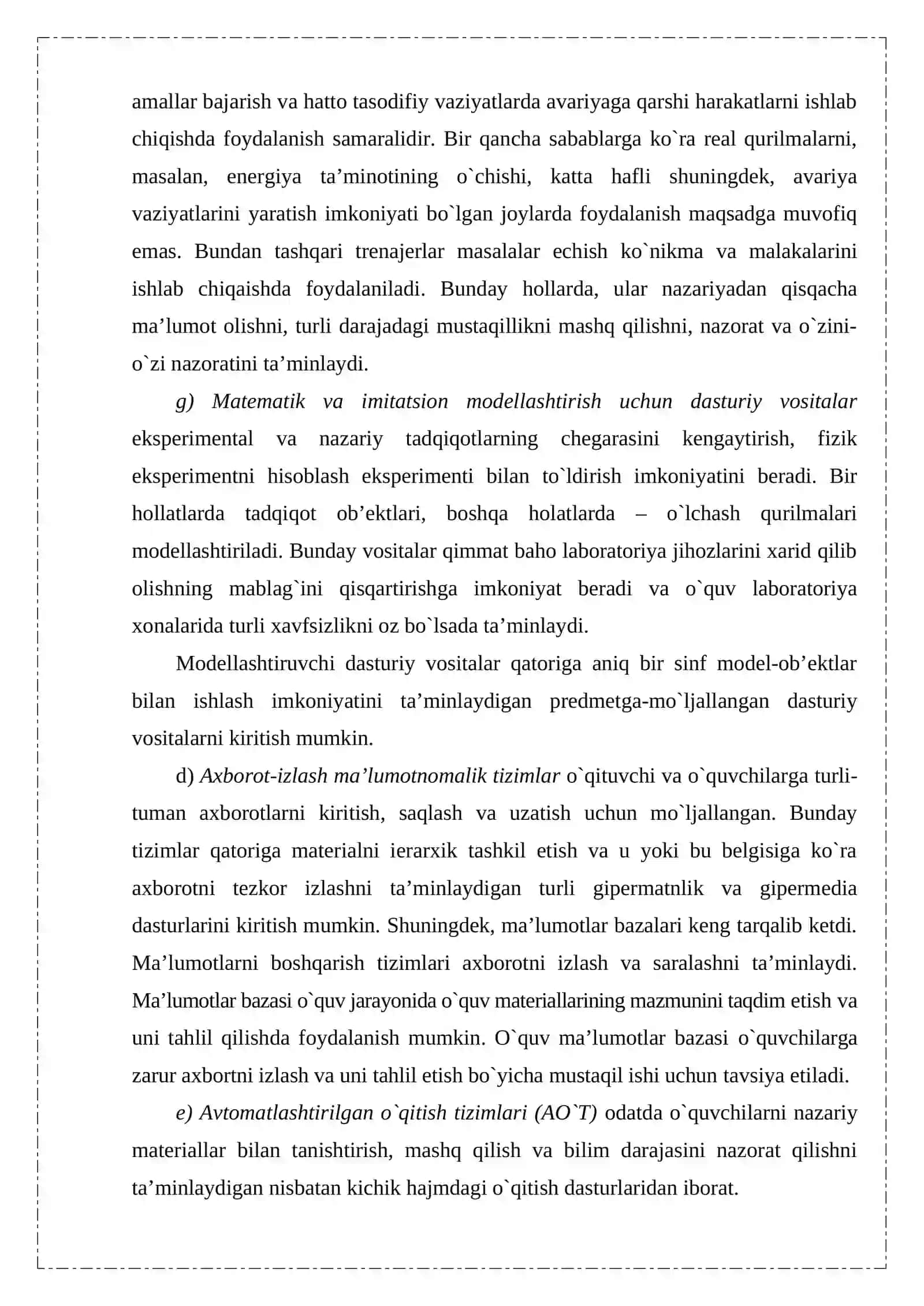 Ta’limiy elektron vositalar va ularni qo`llash 4