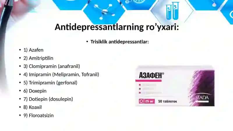 Depressiyaga qarshi dorivorlar 4