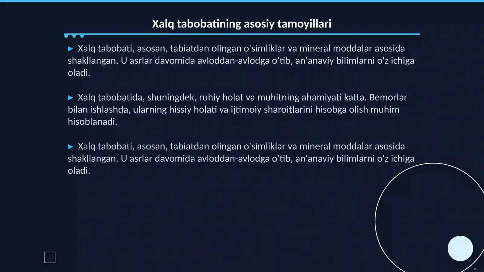 Ibn sino qarashlarining xalq tabobatiga ta’siri 4