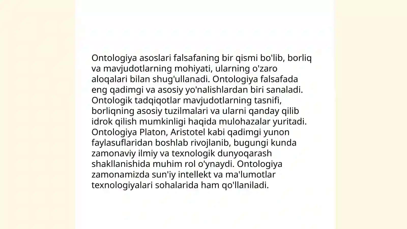Falsafaning asosiy tushunchalari va predmeti 4