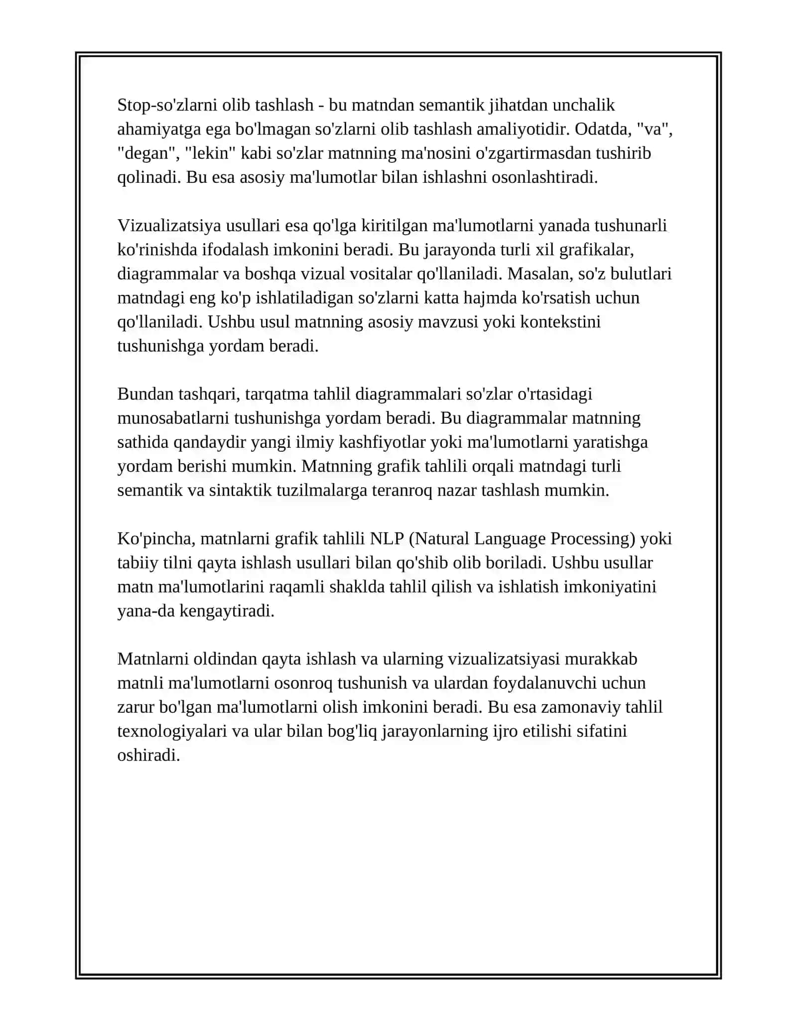 MATNLARNI GRAFIK TAHLIL QILISH USULLARI 4