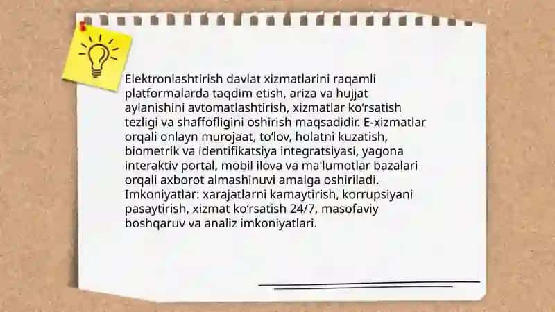 Elektron hukumat (e-gov) tizimlari 4