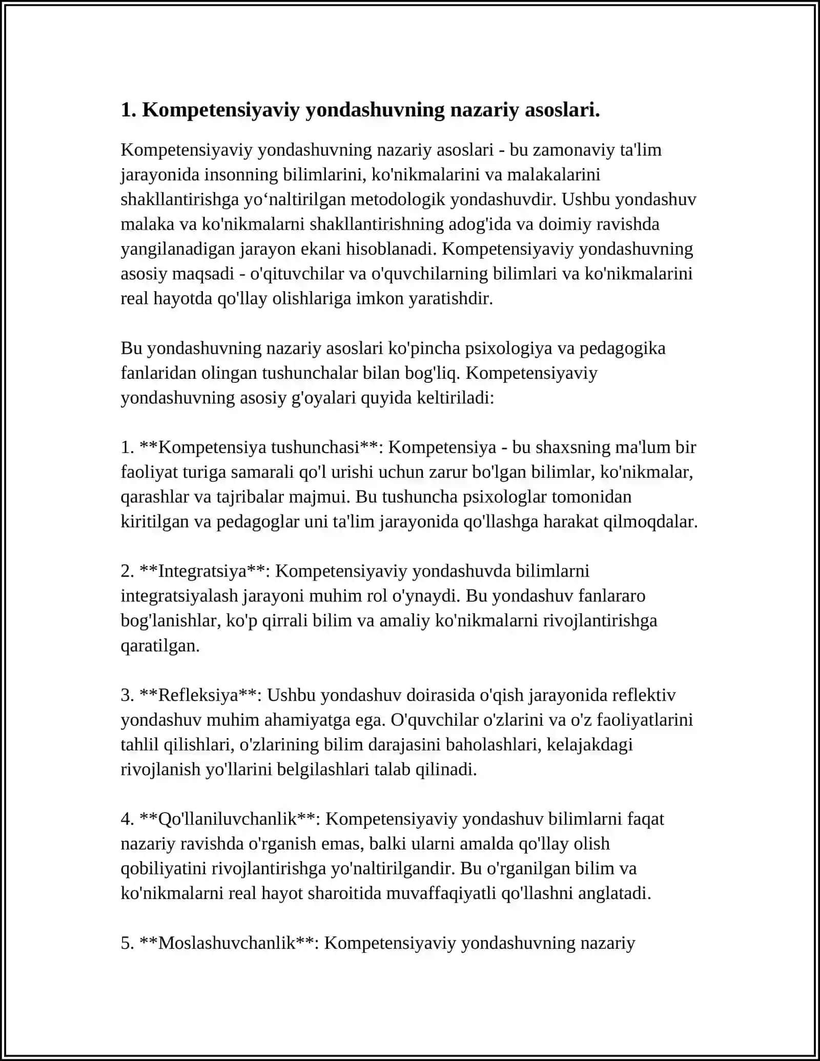 MAKTABGACHA YOSHDAGI BOLALARGA TA'LIM BERISHDA KOMPITENSIYAVIY YONDASHUV 4