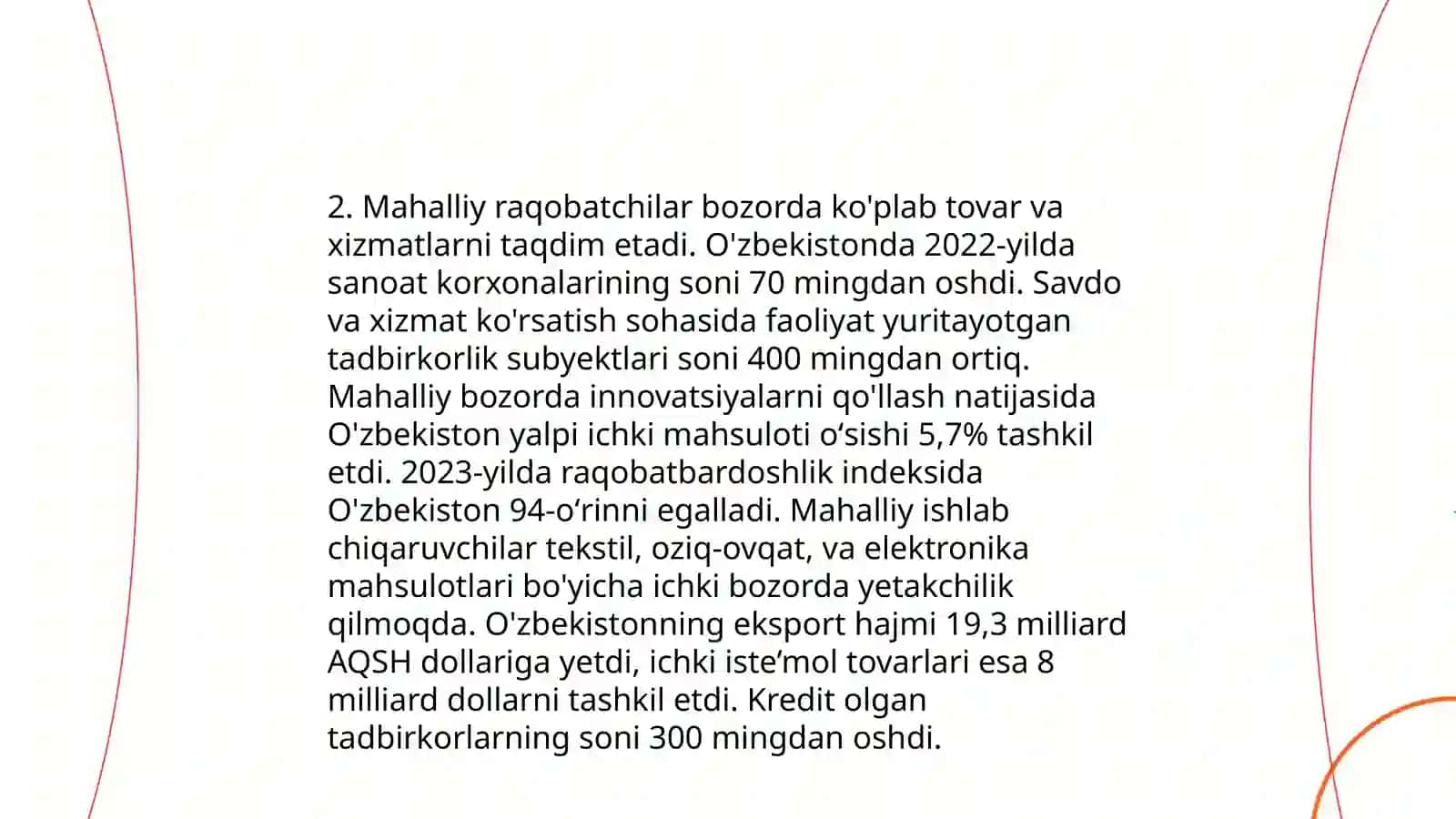 Mehmonxona va restoranda savdo hajmiga ta'sir etuvchi omillar 4