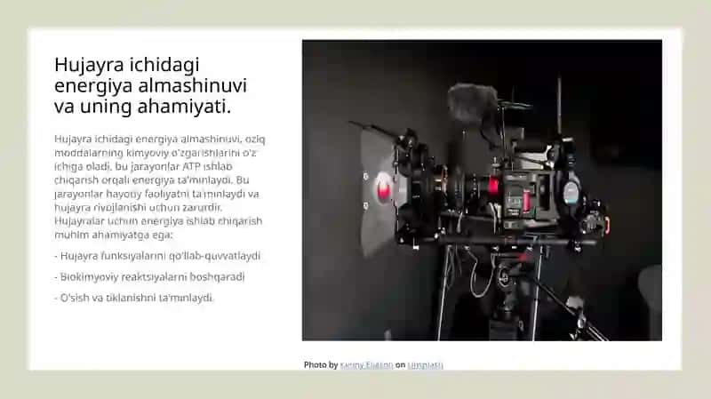 Hujayrada kechadigan moddalar almashinuvi 4