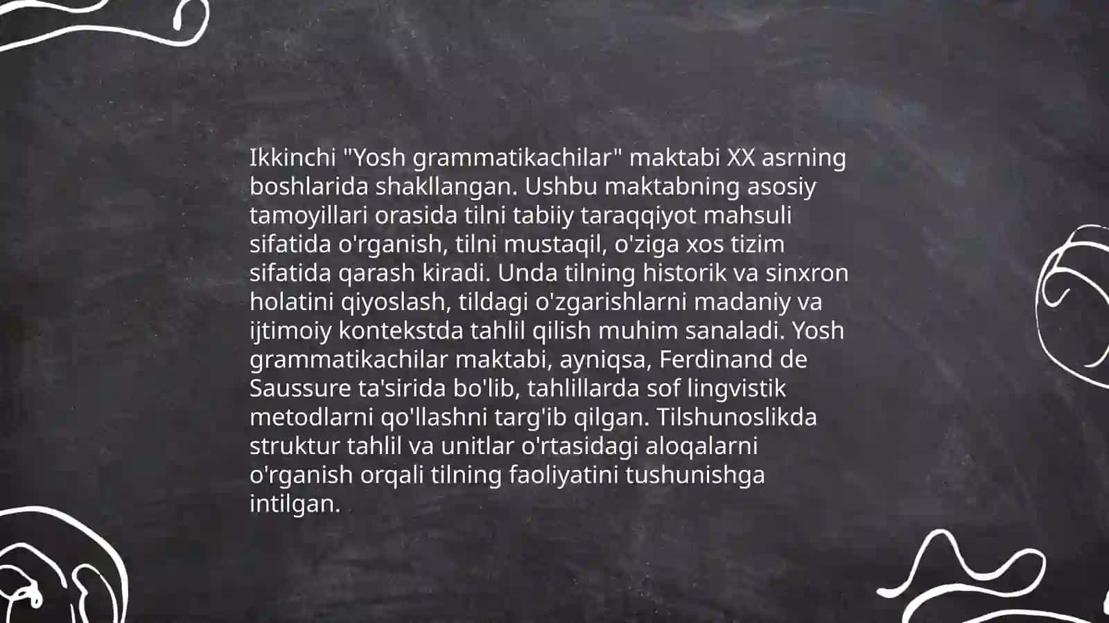 Yosh grammatikachilar maktabining yutuqlari va cheklangan jihatlari 4