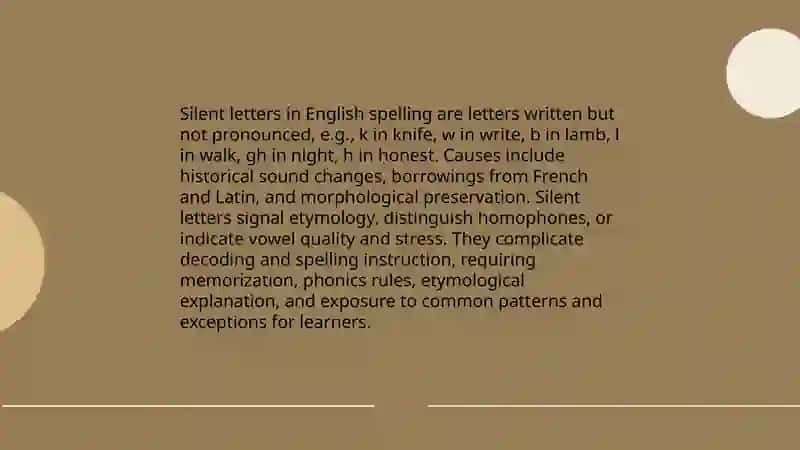 Spelling and pronunciation 4