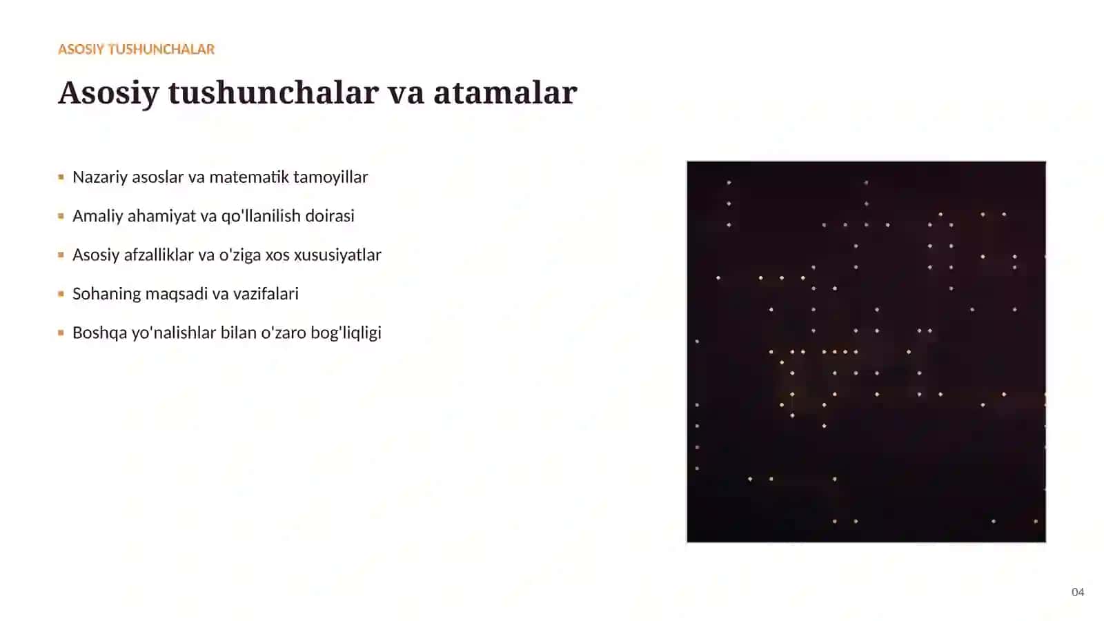 SUN'IY INTELLEKT • AI VA KATTA MA'LUMOTLAR 4