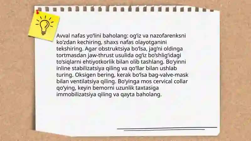 Tibbiy yordam ko'rsatish 4