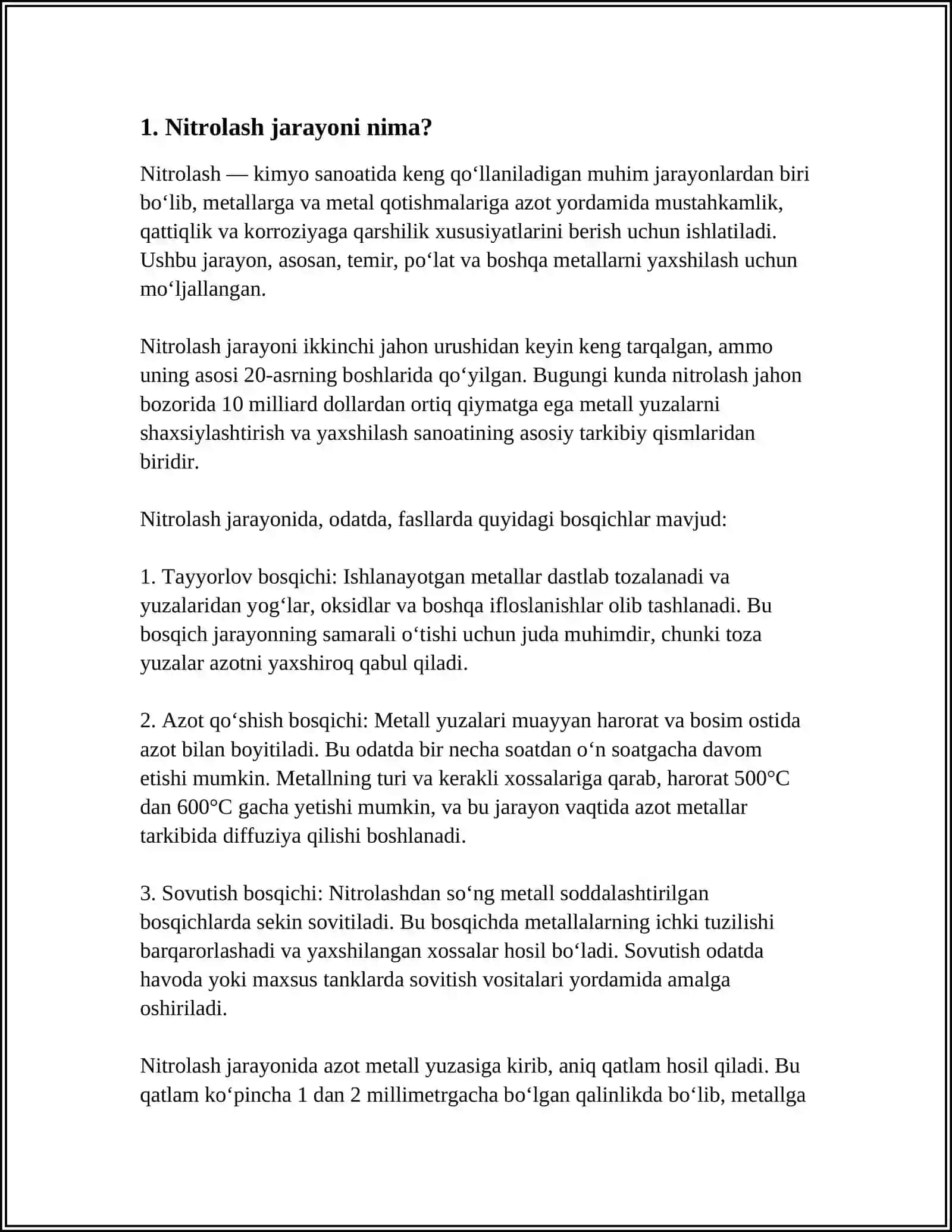 NITROLASH JARAYONI ORQALI OLINADIGAN DORI PREPARATLARI 4