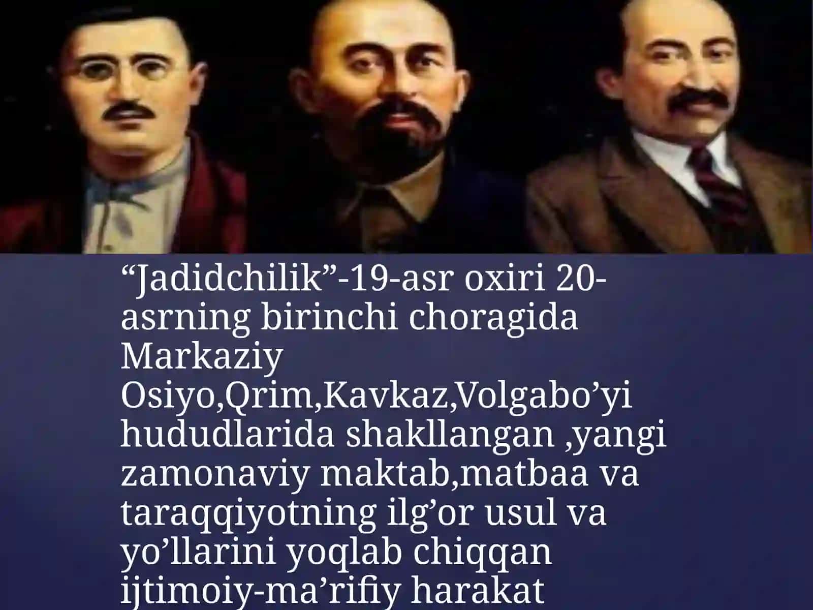 Turkiston o’lkasi jadidchilik harakatining qarashlari va ularning faoliyati 4