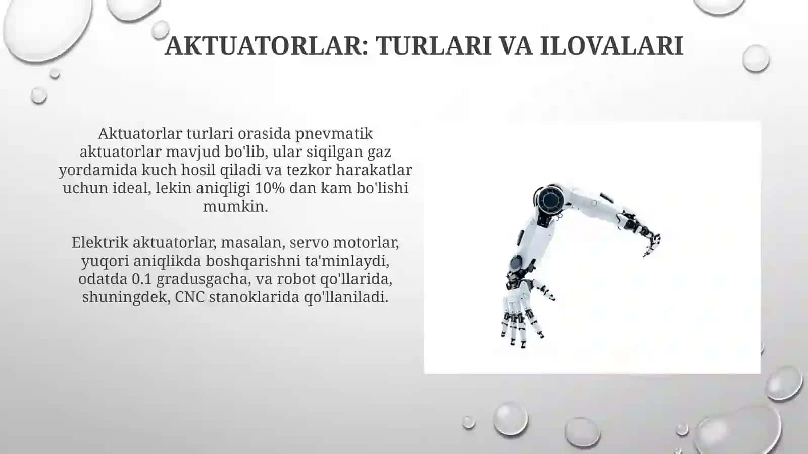 Robototexnikada qo'laniladigan jihozlar 4