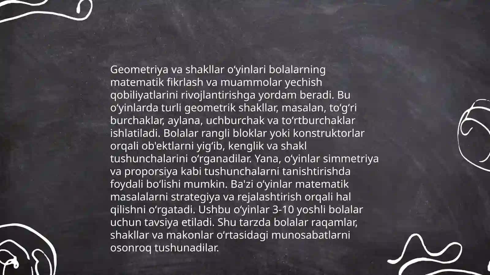 Matematik oʻyinlar 4