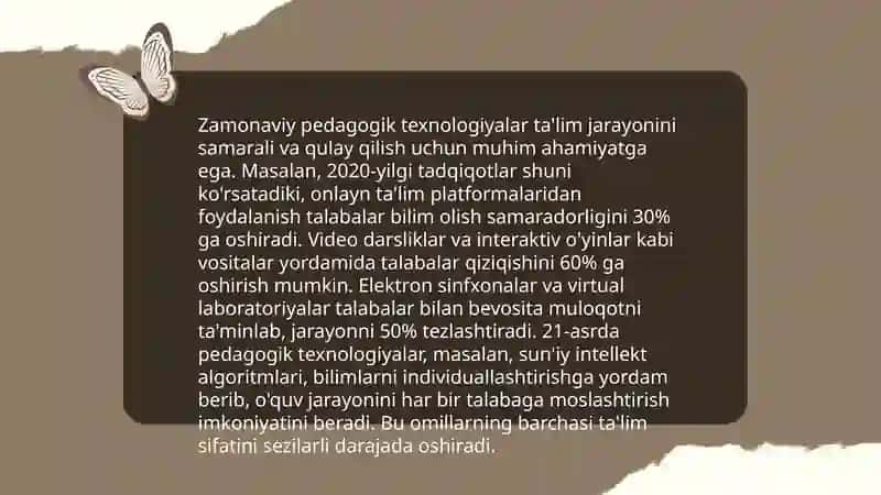 Uzluksiz ta'limdagi tendeysiyalar va zamonaviy yondashuvlar 4