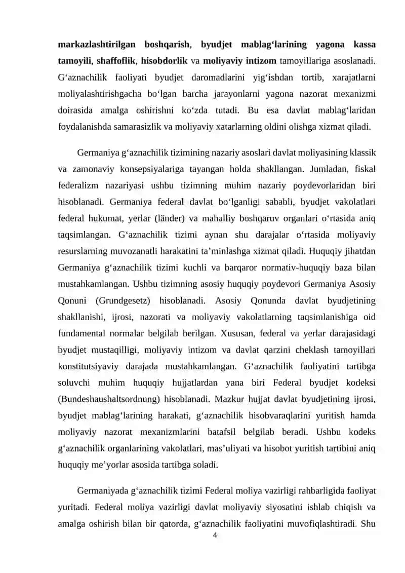 Germaniya g'aznachiligi 4