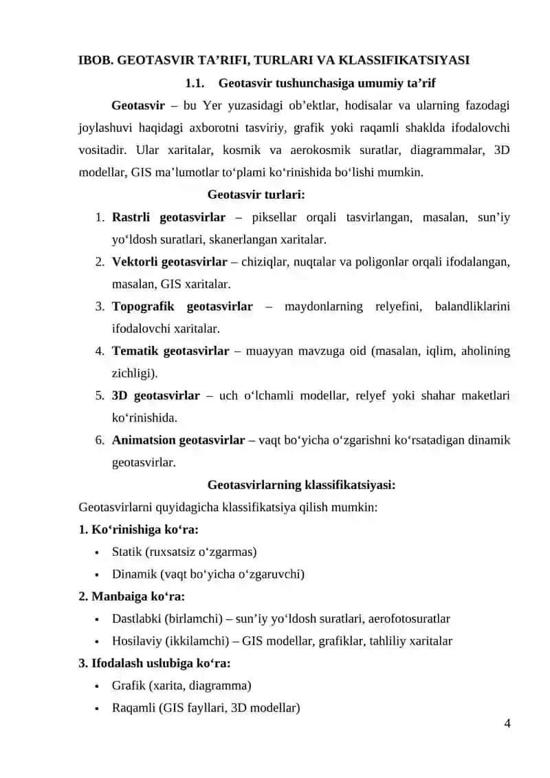Geotasvir_ta’rifi,_turlari_va_klasslari_Geotasvirlarning_sistemasi 4