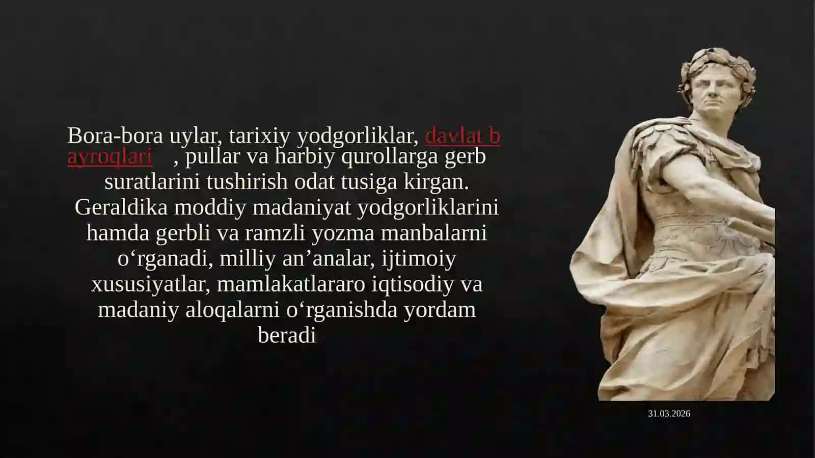 GERALDIKA YORDAMCHI TARIX FAN SIFATIDA 4